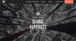 Desktop Screenshot of globalhappiness.org